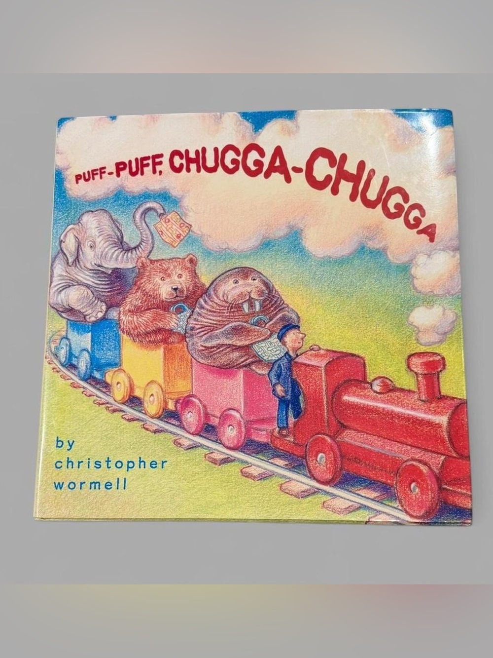 Puff Puff Chugga, Chugga children’s book hardback with book jacket